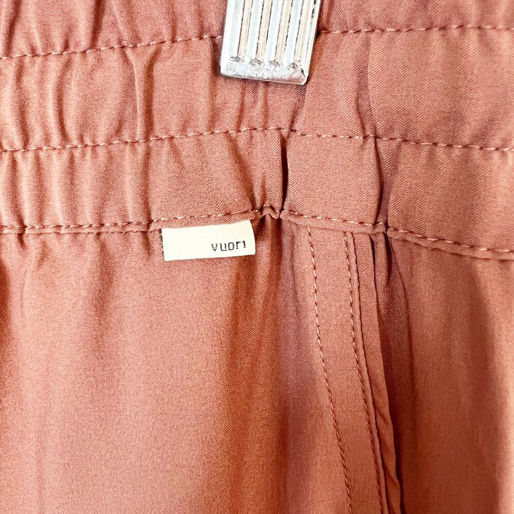 Vuori Women's Wide Leg Pants in Rust - Picture 10 of 14